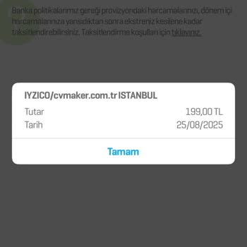 İzinsiz Kredi Kartı Çekimi Sonrası İade Talebim Reddedildi