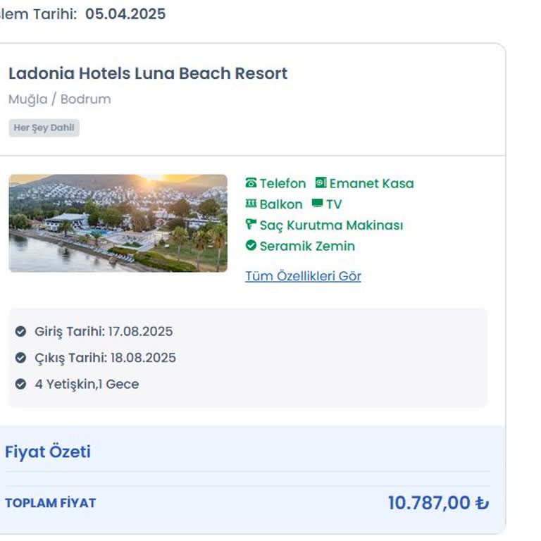 Kötü Otel Koşulları Ve İptal Edilen Rezervasyon İçin Ücret İadesi Talebi