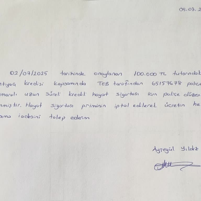 Krediye Bağlı Sigorta İptali Ve Prim İadesi Sorunu