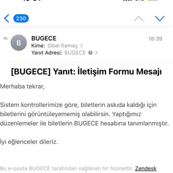 Kullanmadığım Biletlerin Ücreti 10 Gündür İade Edilmiyor!