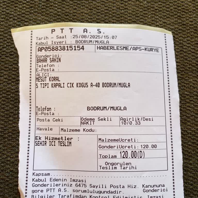 PTT İle Gönderdiğim Mektuplar Kayboldu, Mağduriyetim Giderilmiyor