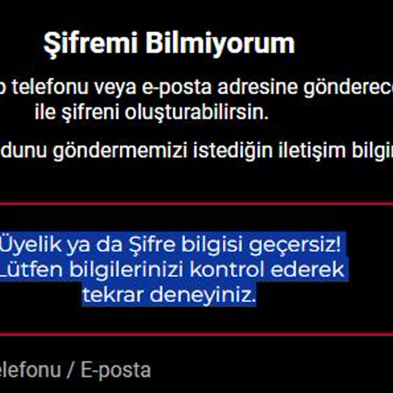 Bein Connect'e Giriş Sorunu Ve Yetersiz Destek
