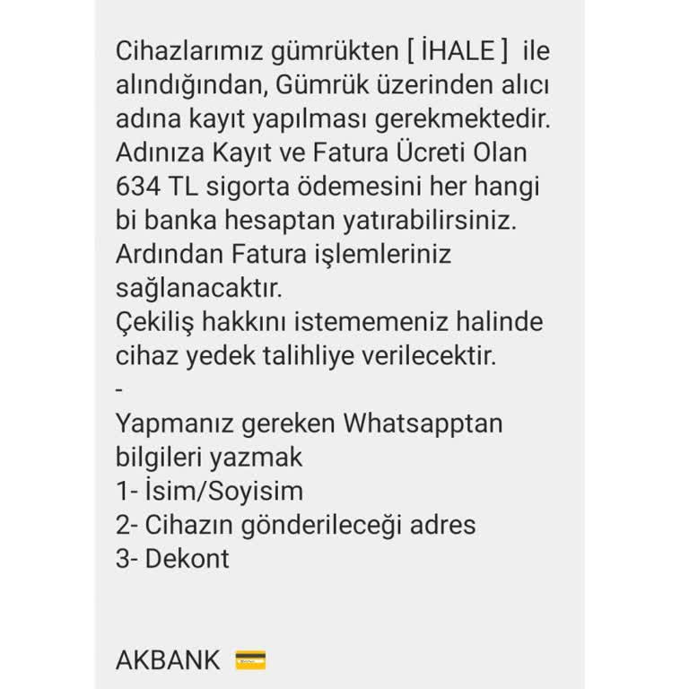 Instagram Çekilişi Sonrası Yüksek Ücret Talepleri Ve Tehditlerle Karşılaştım