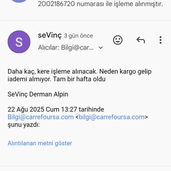Kargo Teslimatı Gecikti, İzin Günüm Boşa Gitti!