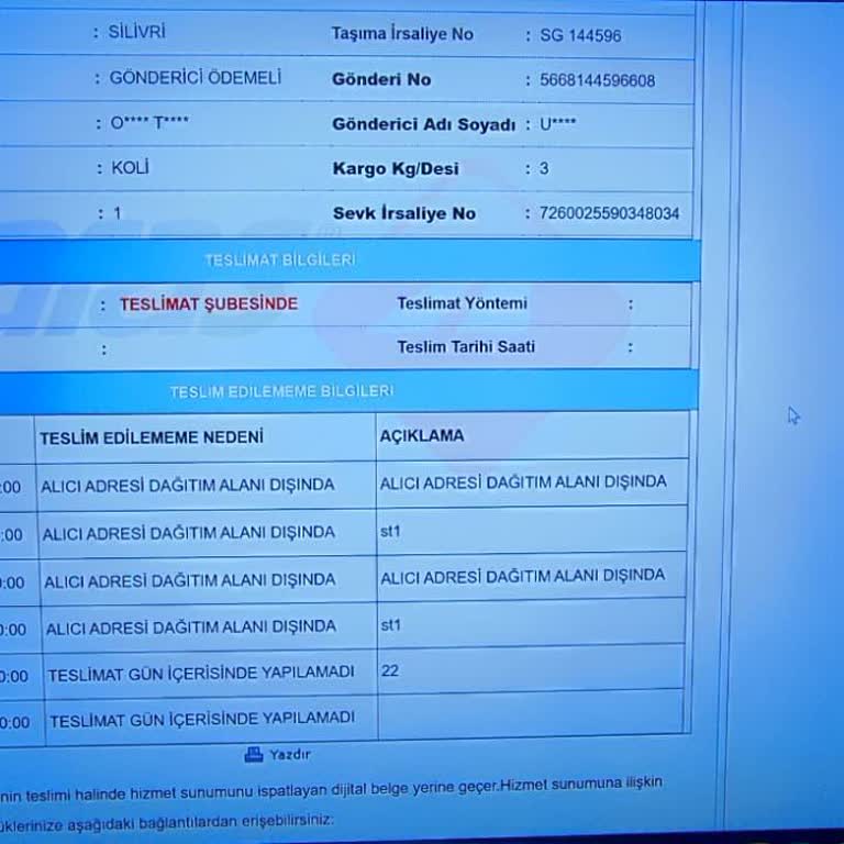 Teslim Edilmeyen Ürün Ve İade Sorunu: Trendyol Ve Aras Kargo Mağduriyeti
