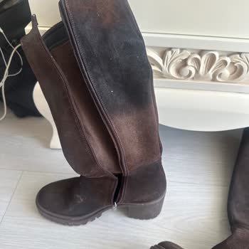 Kısa Sürede Renk Solan Süet Bot İçin Derimoddan Olumsuz Müşteri Hizmeti Deneyimi