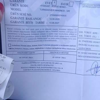 Aldığım Kahve Makinesi Arızalı Çıktı, İade Süreci Uzatılıyor