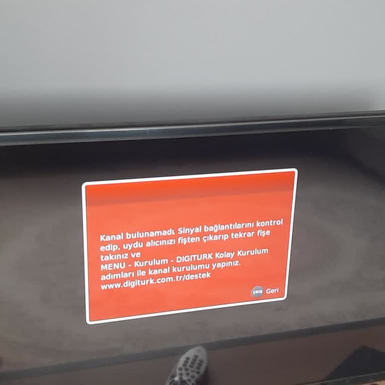 Kablo TV Hizmet İptali Sonrası Televizyon Yayınım Kesildi Teknik Ekip Gelmiyor