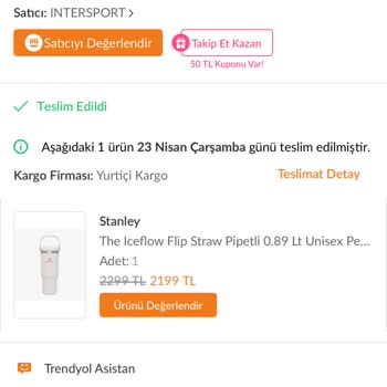 Stanley Termosum Soğuk Tutmuyor ve Garantiye Ulaşamıyorum