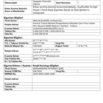 Zorunlu Yapılan Sigortaların İptali Ve Ücret İadesi Talebim Reddedildi