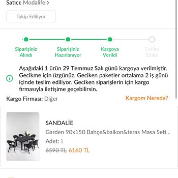 Bir Ay Geçen Sipariş: Ürün Yok, İade Talebim Var!