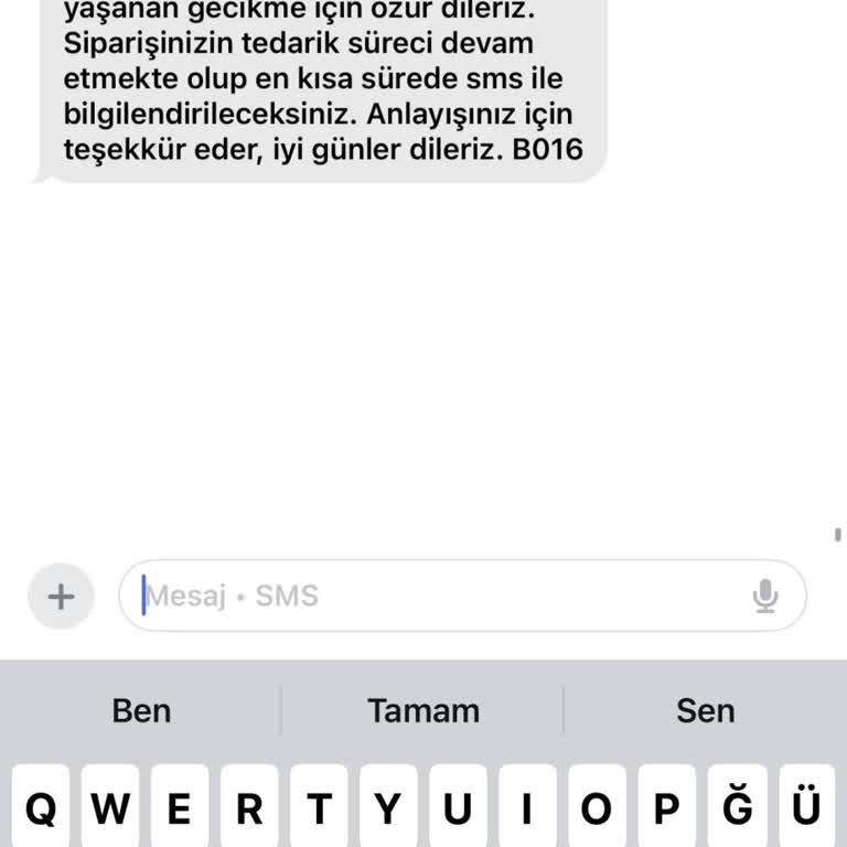 Siparişim Mağazaya Ulaşmadı, Teslimat Tarihi Belirsiz