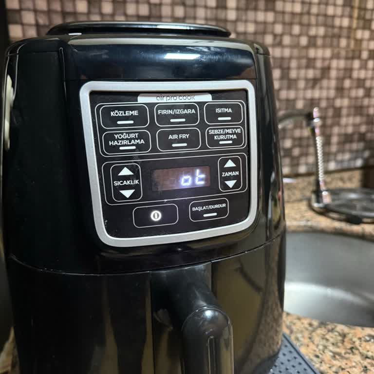 Tamir Sonrası Air Fryer'da Kalıcı Yanık Kokusu Ve Hasarlı Ürün Sorunu