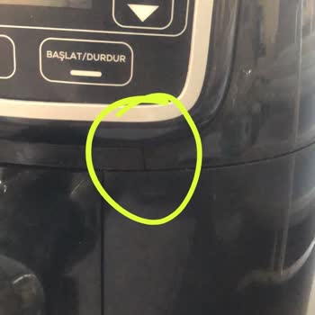 Tamir Sonrası Air Fryer'da Kalıcı Yanık Kokusu Ve Hasarlı Ürün Sorunu
