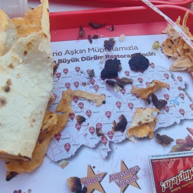 Yanık Döner Ve Bayat Ekmek Nedeniyle Hayal Kırıklığı Yaşadım