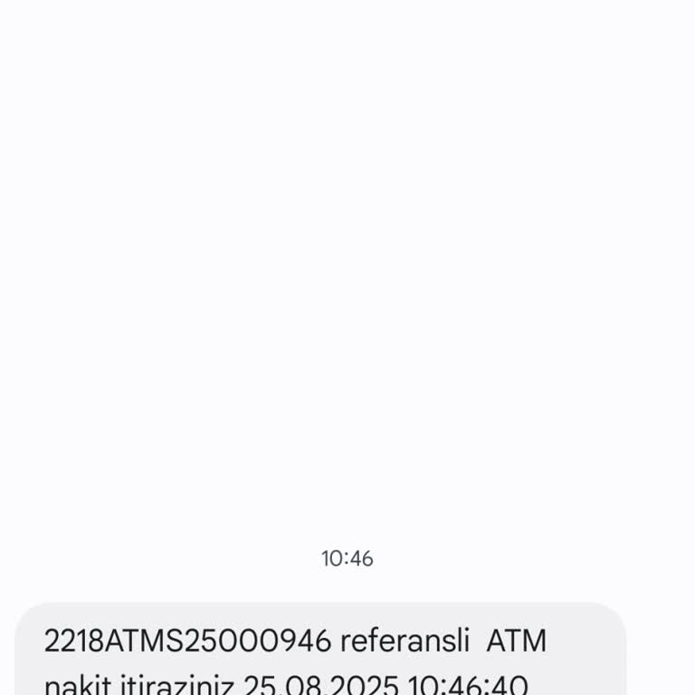 ATM Paramı Vermedi Hesabımdan Çekildi Mağduriyetim Hala Giderilmedi