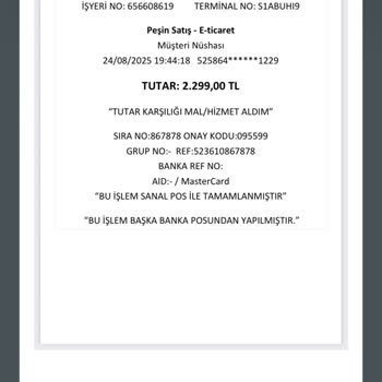 Bilgim Dışında Kredi Kartımdan Yüksek Tutar Harcama Yapıldı