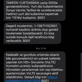 Türkiye’deyken Yurt Dışı Paketi Ücretiyle Mağdur Edildim