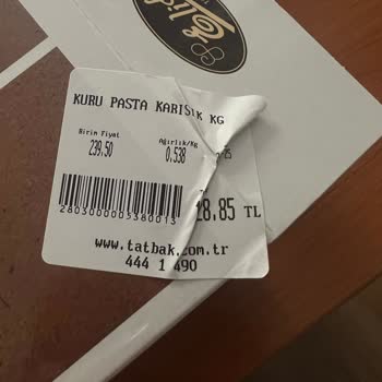 Kuru Pastadan İp Çıkmasıyla Hijyen Skandalı Ve Sağlık Riski