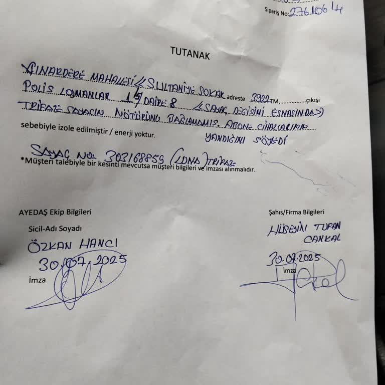 Sayaç Değişikliği Sonrası Oluşan Kombi Arızası Ve Mağduriyetim Giderilmiyor