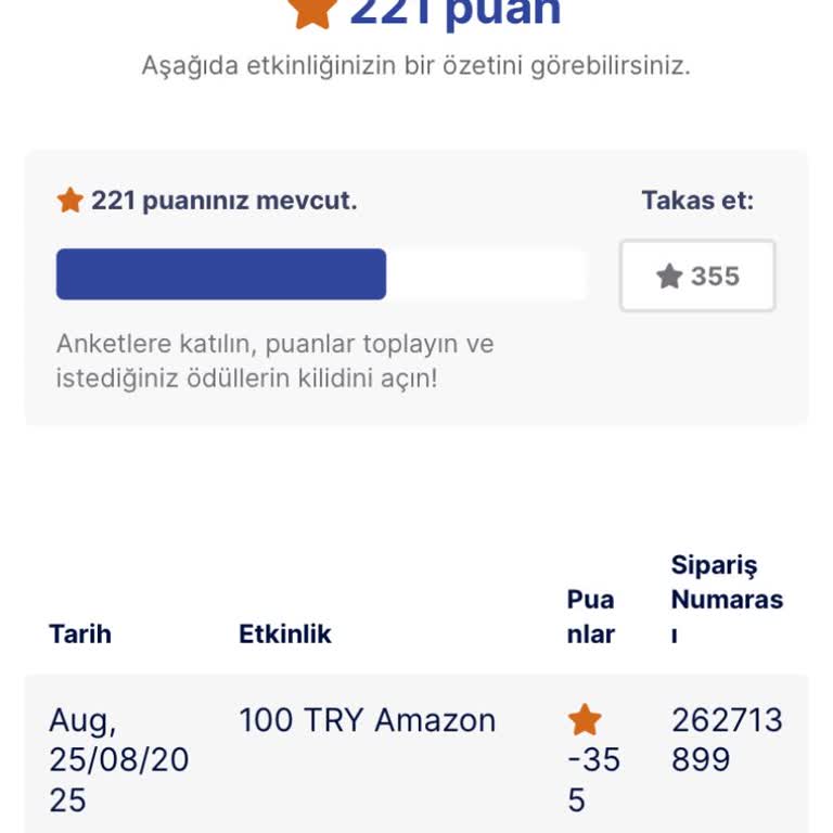 Ipsos iSay Amazon Hediye Kartı Kupon Kodu Geçersiz Çıktı