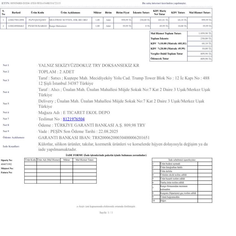 Penti Mağazasında Değişim İçin Haksız Ek Ücret Talebiyle Karşılaştım