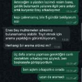 Kurye Teslimatında Ve Müşteri Hizmetlerinde Büyük İlgisizlik!