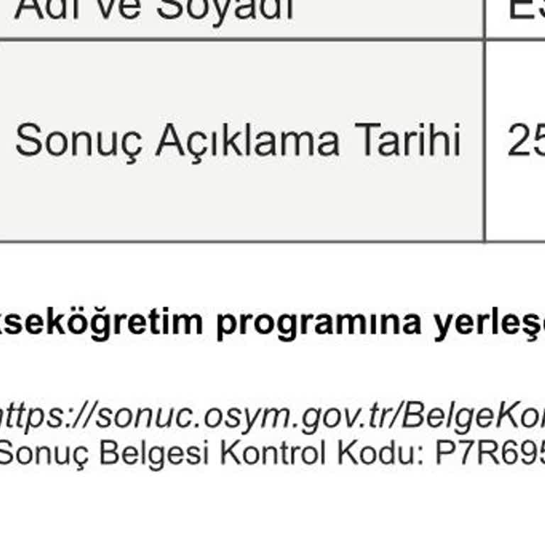 YKS Yerleştirme Sonuçlarında Sıralama Mağduriyeti Ve Açıklama Eksikliği