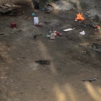 Boş Arsada Sürekli Ateş Yakılması Ve Yoğun Duman Nedeniyle Yaşanan Mağduriyet