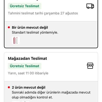 Online Alışverişte Eve Teslimat Seçeneği Sunulmuyor, Mağduriyet Yaşıyorum