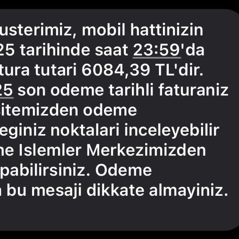 Hat Taşıma Sonrası Yüksek İşlem Ücreti Ve Müşteri Hizmetlerine Ulaşamama