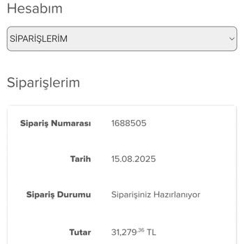İptal Edilen Siparişte Ücret İadesi Yapılmıyor
