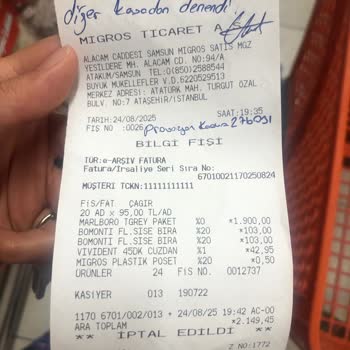 Migros'tan Ürün Veya Hizmet Almadan Kartımdan Para Çekildi, İade Yapılmıyor