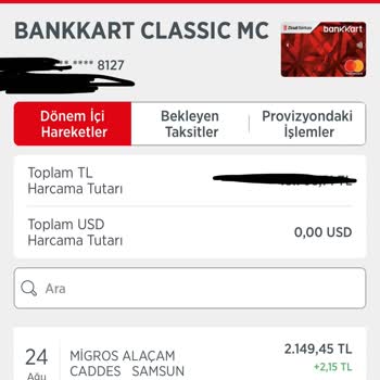 Migros'tan Ürün Veya Hizmet Almadan Kartımdan Para Çekildi, İade Yapılmıyor