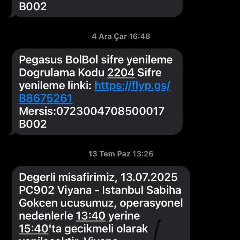 Pegasus Uçuş Gecikmesi ve Kötü Müşteri Hizmetleri Nedeniyle Mağduriyet