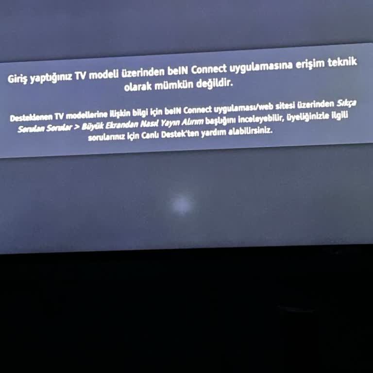 Satın Aldığım Arçelik Televizyonlarda Uygulama Erişimi Sorunu Ve Çözüm Beklentisi