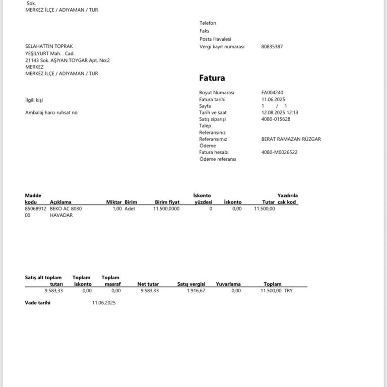 Beko Hava Serinletici Onarımında Gecikme Ve Bilgilendirme Eksikliği