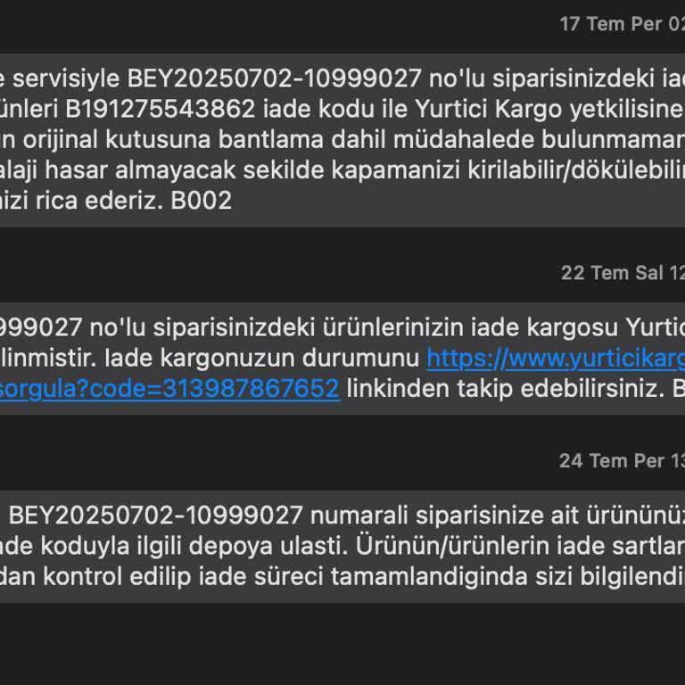 Beymen'den İade Edilen Ürünlerin Ücreti 32 Gündür Ödenmiyor, Mağdur Ediliyorum