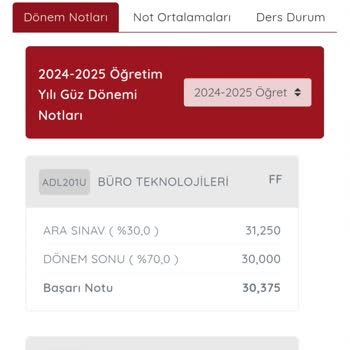 Sürekli Düşük Not Ve Yüksek Ücretlerle Mağduriyet Yaşıyorum