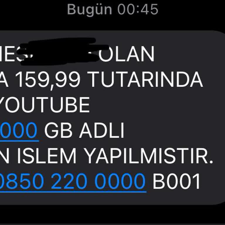 Kredi Kartımdan İzinsiz Google Youtube Harcaması Yapıldı