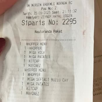 Eksik Menü İçeriği Ve Yetersiz Müşteri Hizmeti Deneyimi