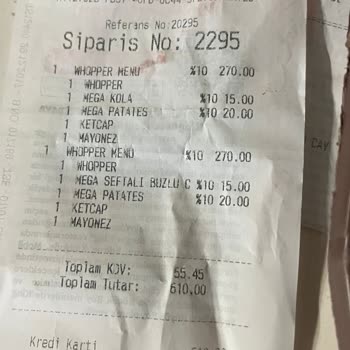 Eksik Menü İçeriği Ve Yetersiz Müşteri Hizmeti Deneyimi