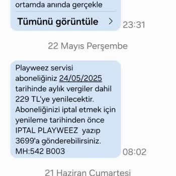 Onayım Olmadan Başlatılan Playweez Aboneliği Ve Haksız Ücret Şoku