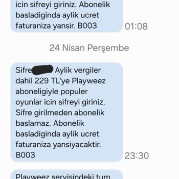 Onayım Olmadan Başlatılan Playweez Aboneliği Ve Haksız Ücret Şoku