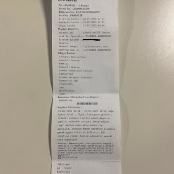 Lenovo X1 Carbon Arızası: Uzayan Onay Süreci Ve Bilgi Eksikliği Mağduriyeti