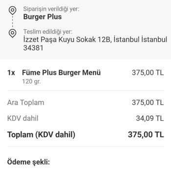 Kapalı Restorandan Sipariş Alındı Para İadesi Yapılmadı