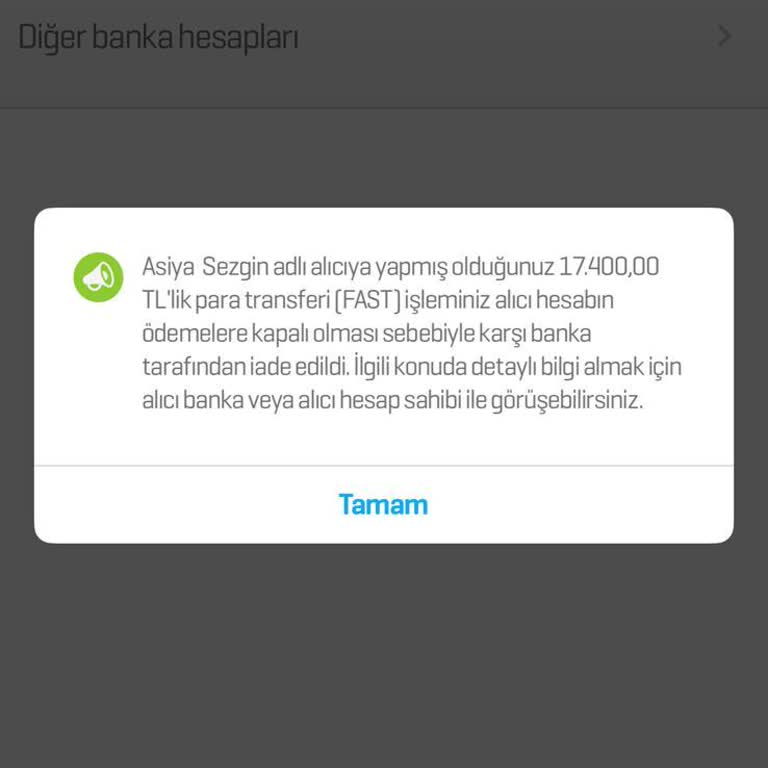 Akbank Hesabıma Para Transferi Gerçekleşmedi, Kredi Kartımı Kullanamıyorum