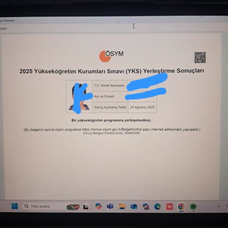 ÖSYM YKS Tercihlerinde Haksız Yerleştirme Mağduriyeti