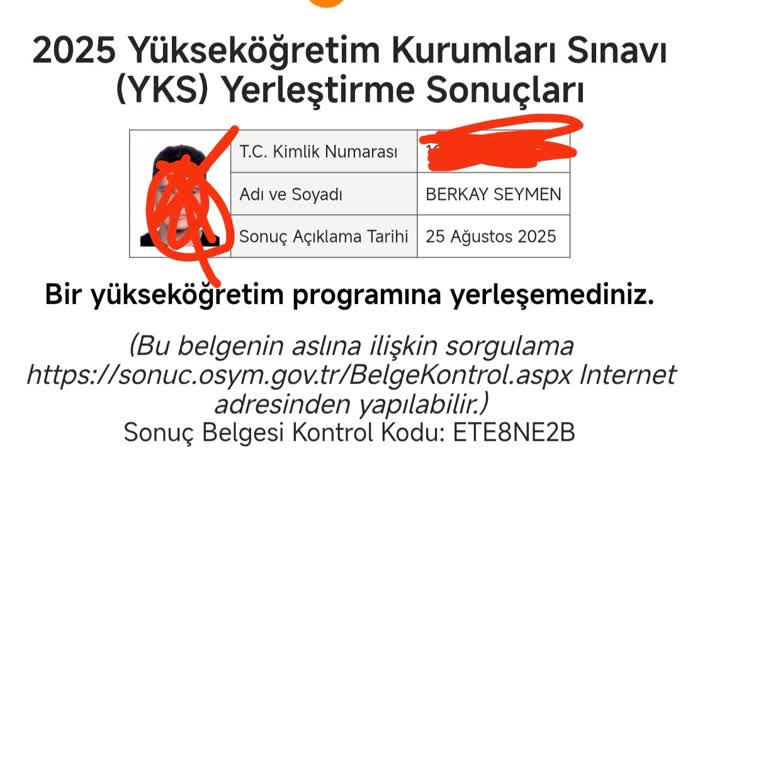 YKS Tercih Sonuçlarında Büyük Adaletsizlik Ve Mağduriyet