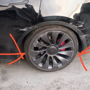 Tesla Model Y Performans Aracımda Airbag Açılmadı!